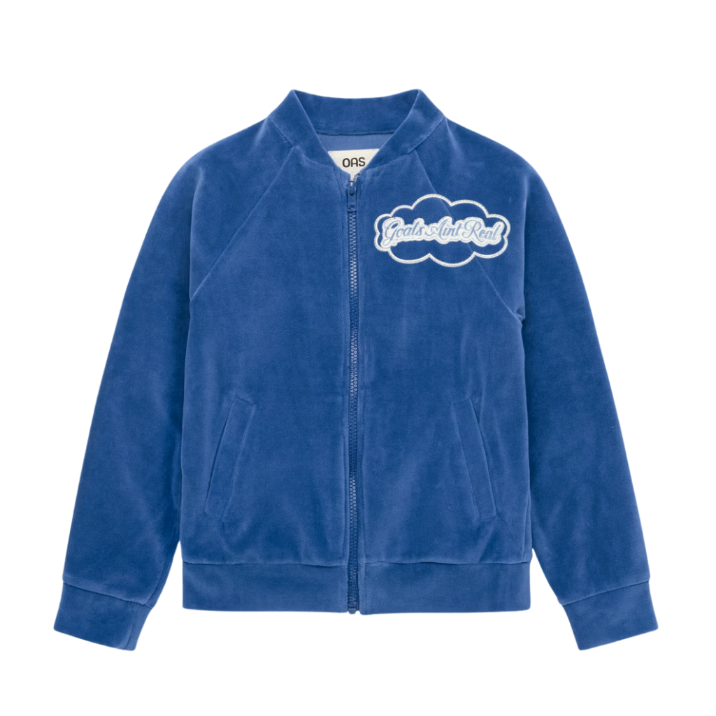 GAR Blue Zipper Jacket